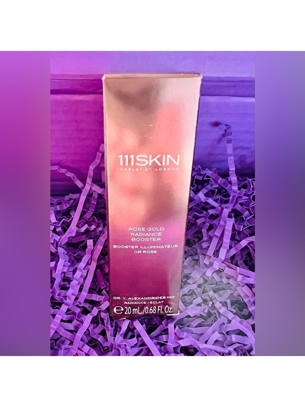 NIB 111SKIN Rose Gold Radiance Booster